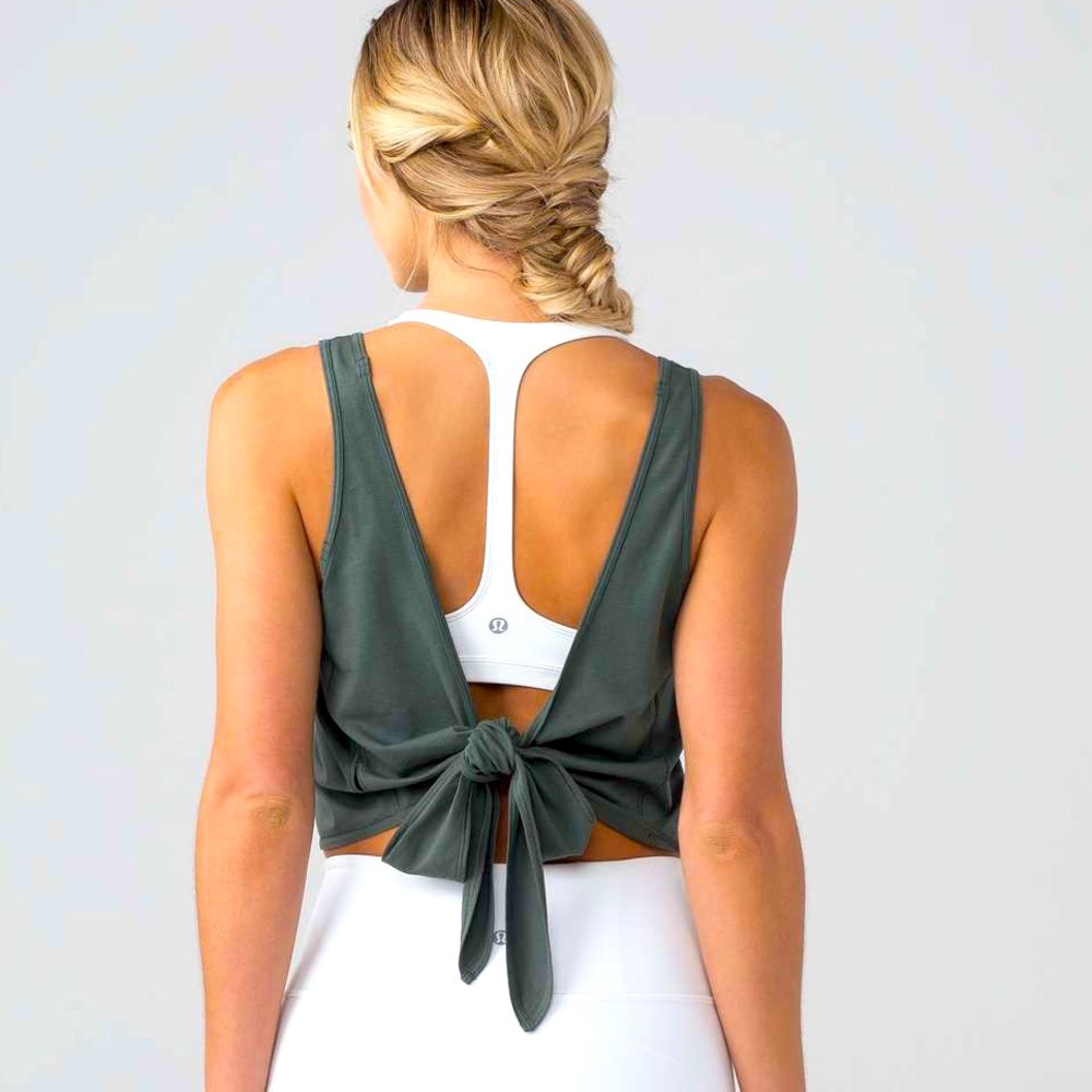 Lululemon tie back tank